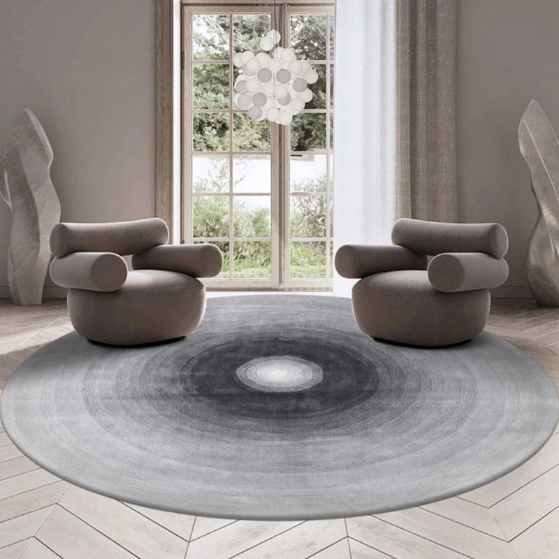 Wabi-Sabi | Round Area Rug with Plush Soft Texture | Versatile Decor for Cozy Living Spaces 3