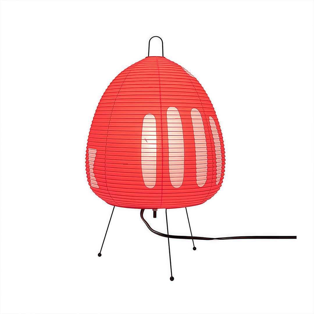 WabiSabiGlow | Elegant Minimalist Rice Paper Table Lamp for Bedroom 11