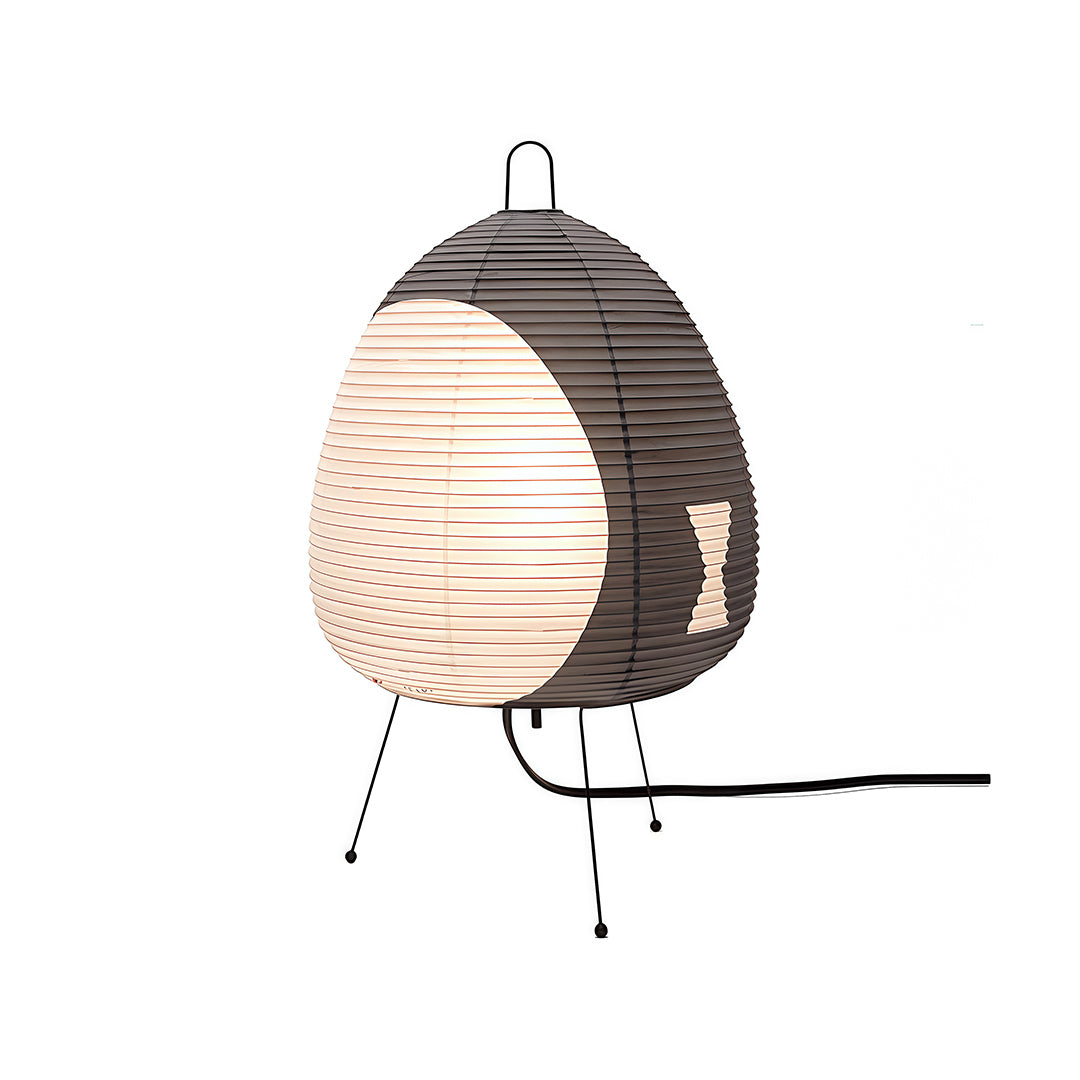 WabiSabiGlow | Elegant Minimalist Rice Paper Table Lamp for Bedroom 15