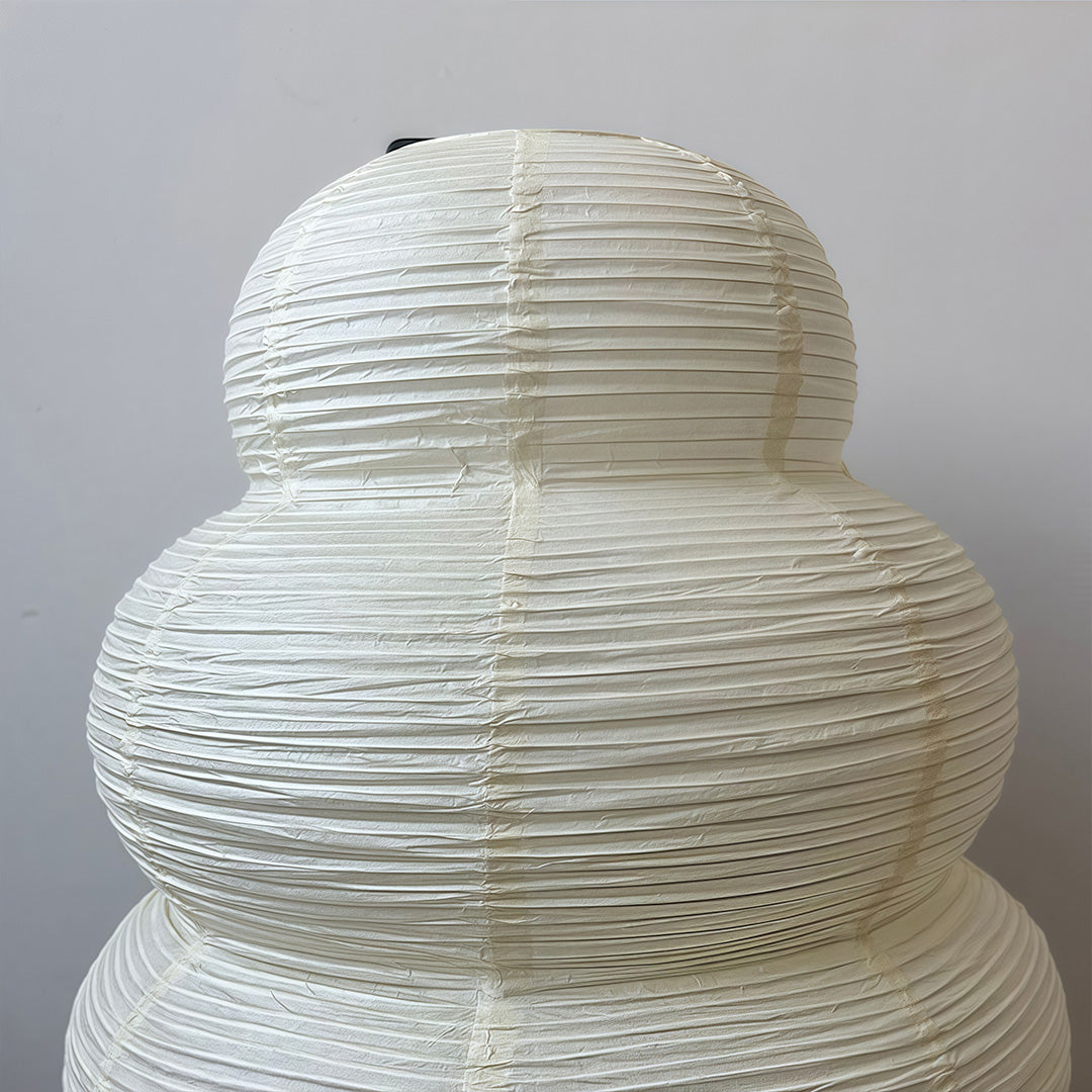 WabiSabiGlow | Elegant Minimalist Rice Paper Table Lamp for Bedroom 6