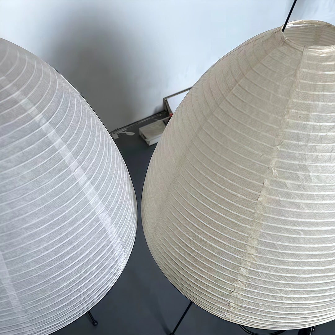 WabiSabiGlow | Elegant Minimalist Rice Paper Table Lamp for Bedroom 7
