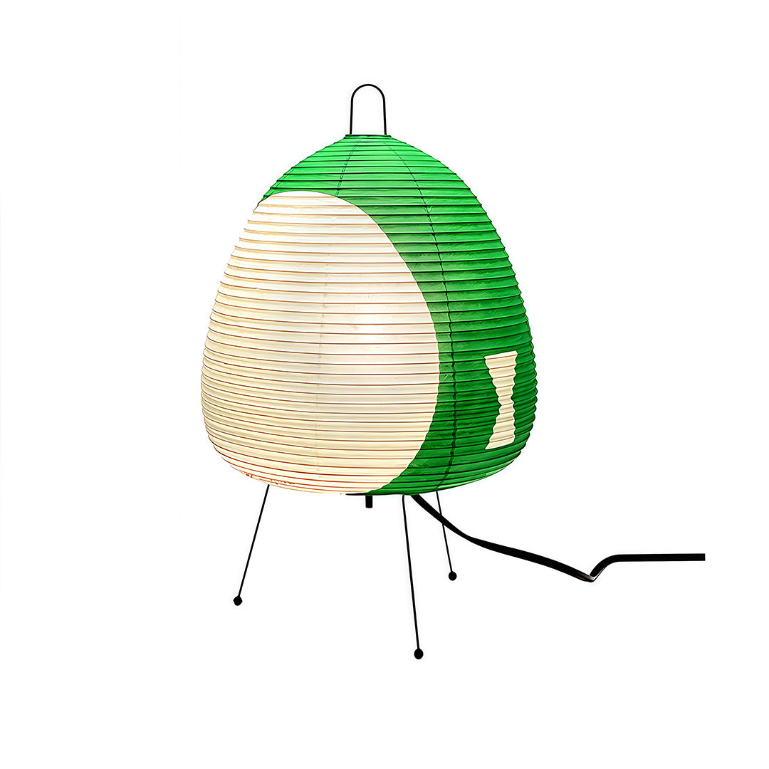 WabiSabiGlow | Elegant Minimalist Rice Paper Table Lamp for Bedroom 9