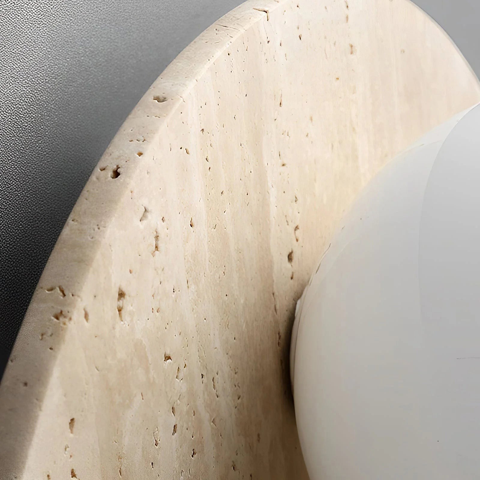Freyza | Alcareth Wabi Travertine Wall Light – Bedroom Hallway