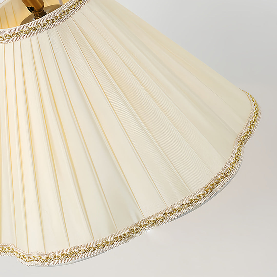 WalnutGlow | Modern Elegant Wood Standing Floor Lamp with Fabric Shade 6