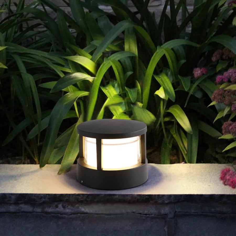 Freyza | Zyra Modern Metal Black Outdoor Light – Modern Garden Exterior Patio