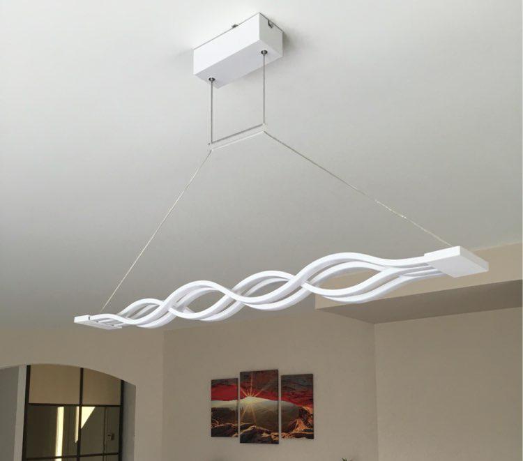 Freyza – lustre ondulé à LED