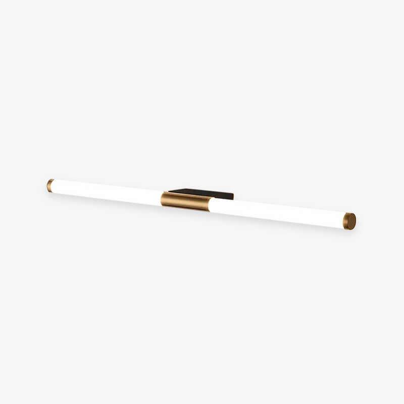 Freyza | Moren Minimalist Linear Gold Indoor Wall Light – Minimalist Bedroom Living Room
