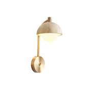Freyza | Civarir Beige Travertine Wall Light – Bedroom Hallway