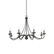 Freyza | Amaran Vintage Industrial Chandelier – Industrial Dining Room Living Room