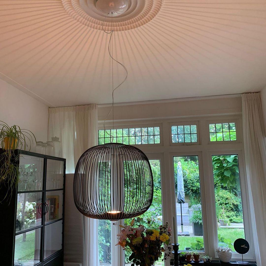 Freyza | Luminaire suspendu Aero à rayons légers – Cuisine et salle à manger