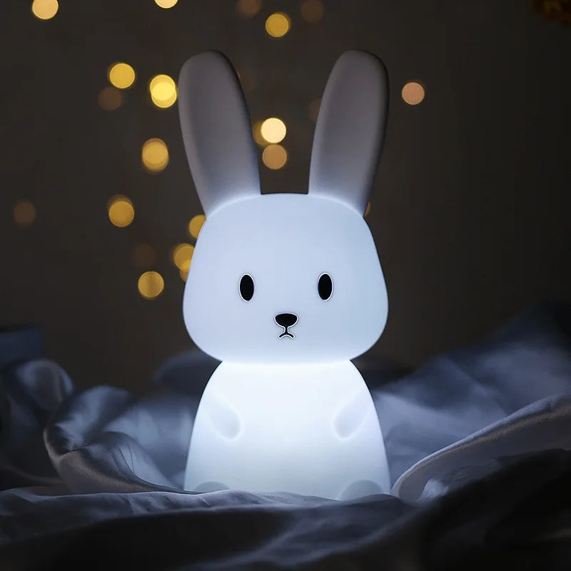 Whimsical LED Night Light Collection | Touch Sensor Lamp with 7 Color Modes | Rechargeable for Kids' Bedroom 2