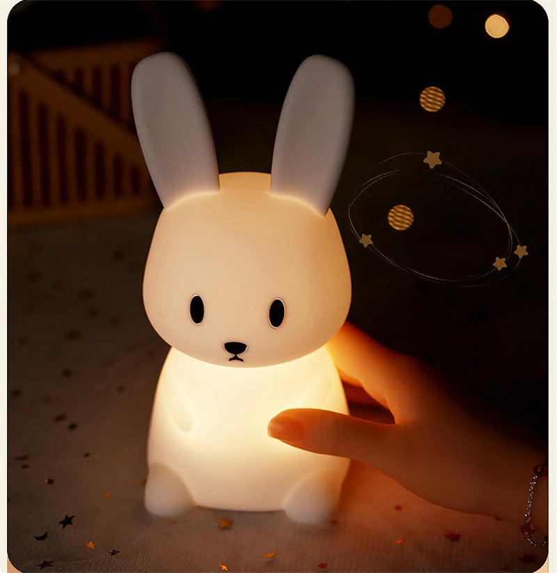 Whimsical LED Night Light Collection | Touch Sensor Lamp with 7 Color Modes | Rechargeable for Kids' Bedroom 3