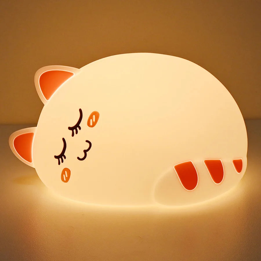 Whimsical LED Night Light Collection | Touch Sensor Lamp with 7 Color Modes | Rechargeable for Kids' Bedroom 6