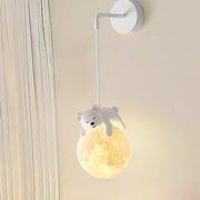 Whimsical Wall Sconce Lighting | Modern Minimalist Animal Design with Soft Glow | Perfect Wall Lights for Kids' Bedrooms 0