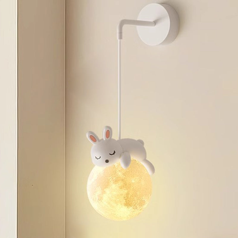 Whimsical Wall Sconce Lighting | Modern Minimalist Animal Design with Soft Glow | Perfect Wall Lights for Kids' Bedrooms 2
