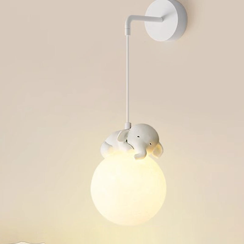 Whimsical Wall Sconce Lighting | Modern Minimalist Animal Design with Soft Glow | Perfect Wall Lights for Kids' Bedrooms 4