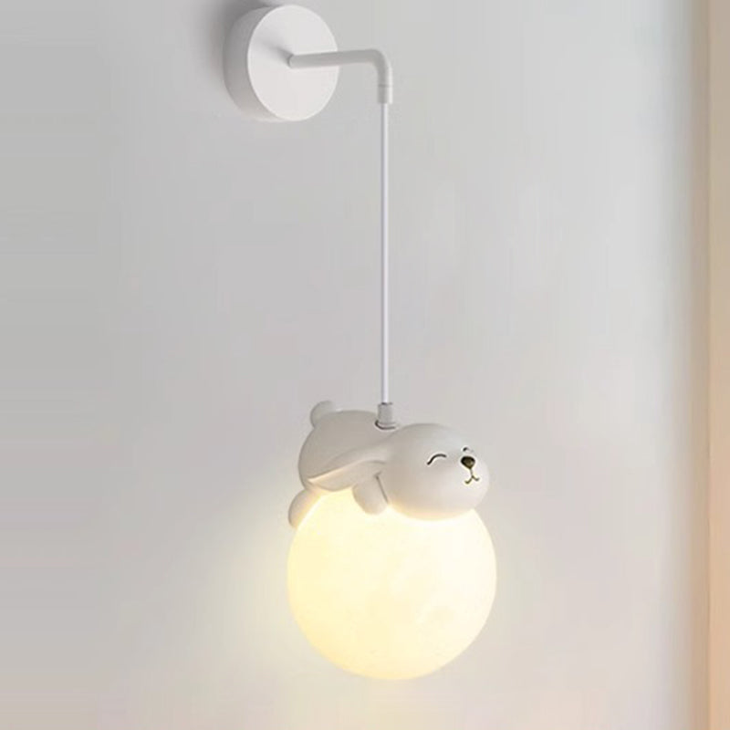 Whimsical Wall Sconce Lighting | Modern Minimalist Animal Design with Soft Glow | Perfect Wall Lights for Kids' Bedrooms 6