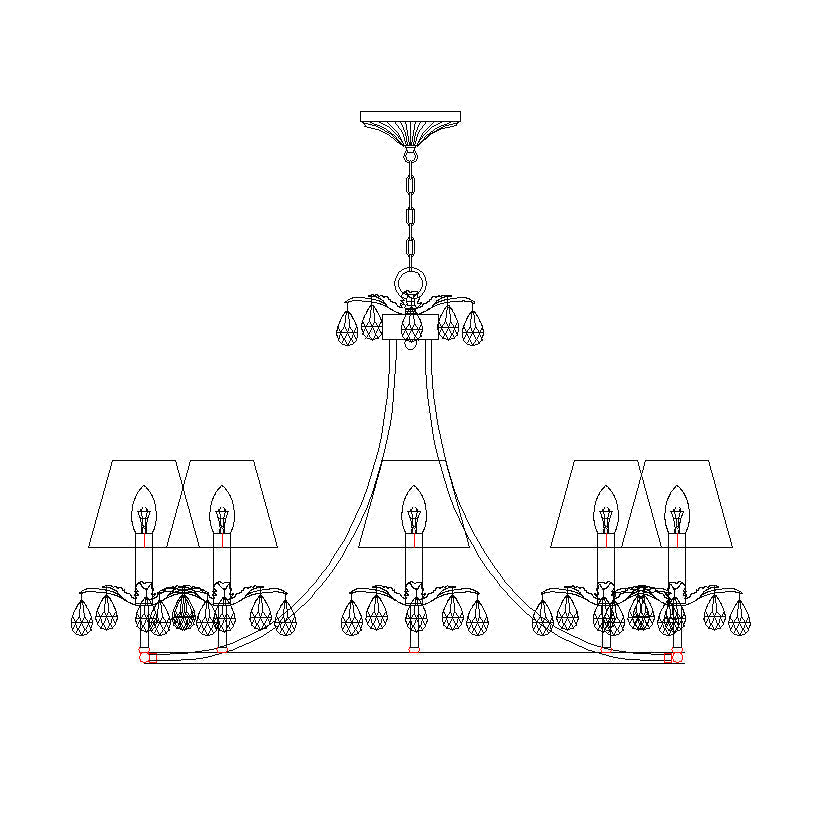 Freyza | Ivsilan Vintage Industrial Brass Crystal Chandelier – Industrial Dining Room Living Room