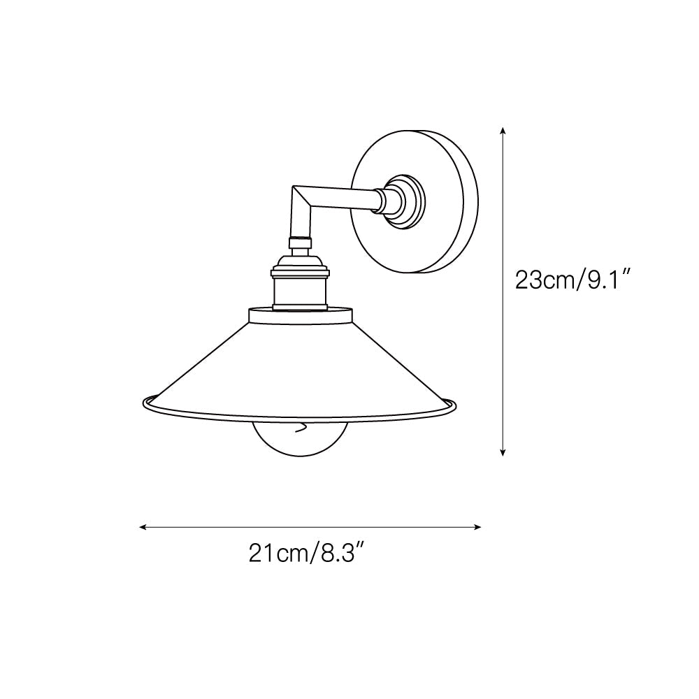 Freyza | Osile Brass Wall Brass Wall Light – Bedroom Hallway