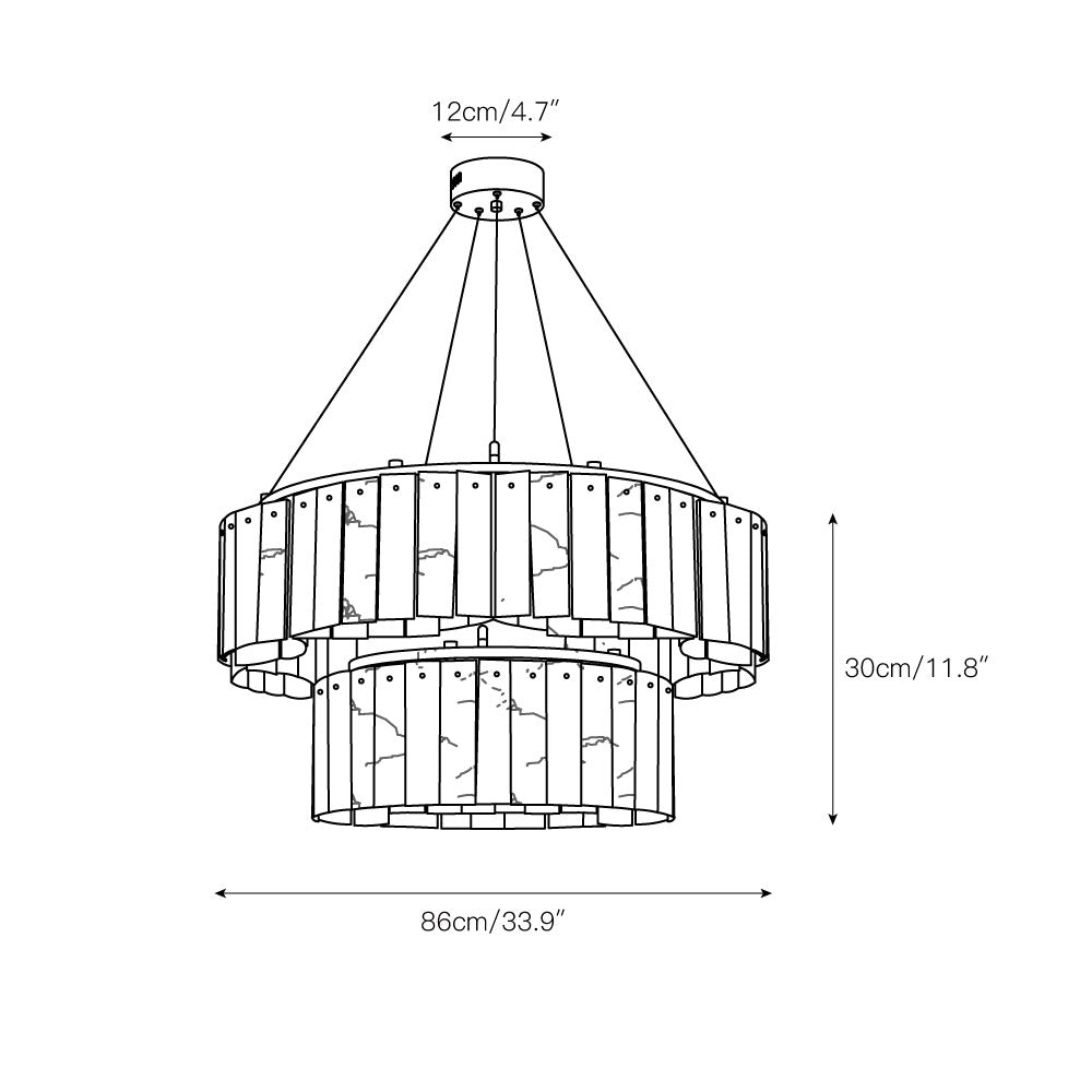 Freyza | Avvinel Modern Luxury Chandelier – Modern Dining Room Living Room
