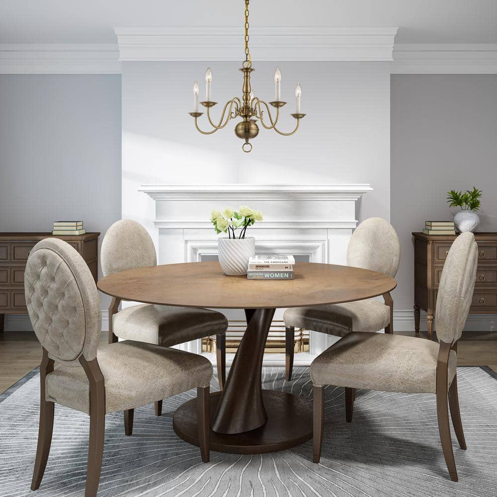 Freyza | Mydorisra Vintage Industrial Chandelier – Industrial Dining Room Living Room