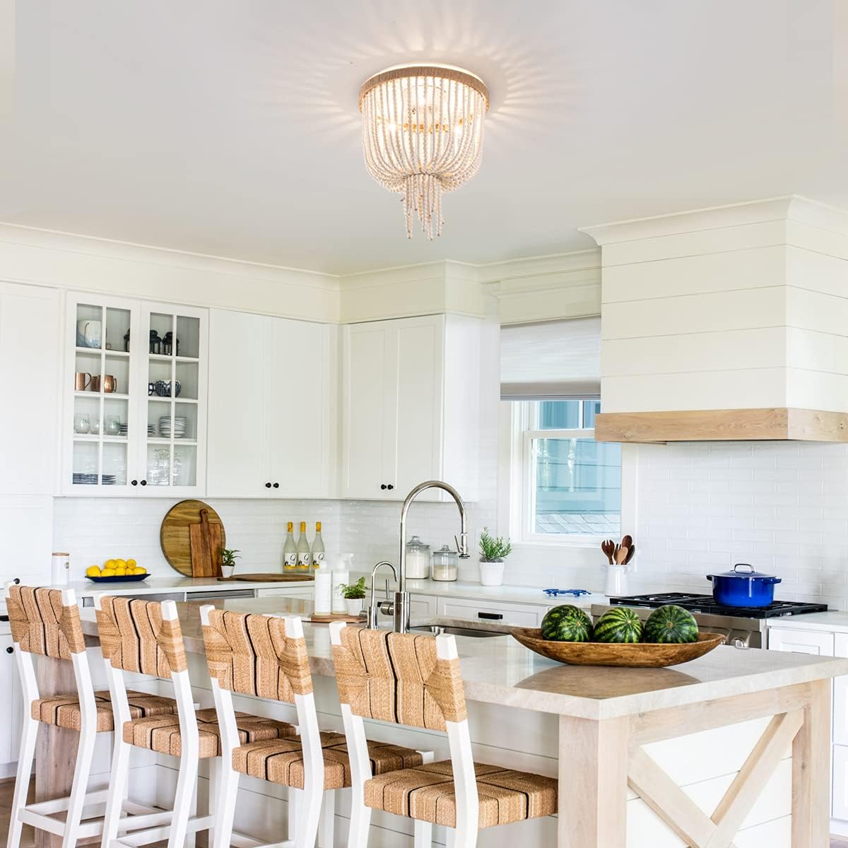 Freyza | Plafonnier moderne en perles Ildvuvyn – Chambre et salon modernes