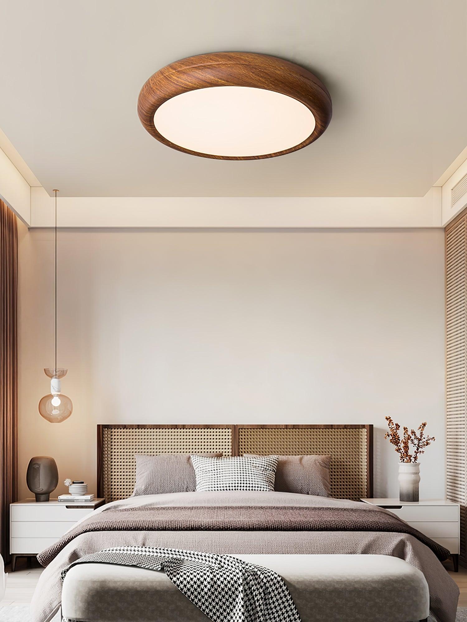 Freyza | Orbis Wood Plafonnier en bois – Chambre Salon