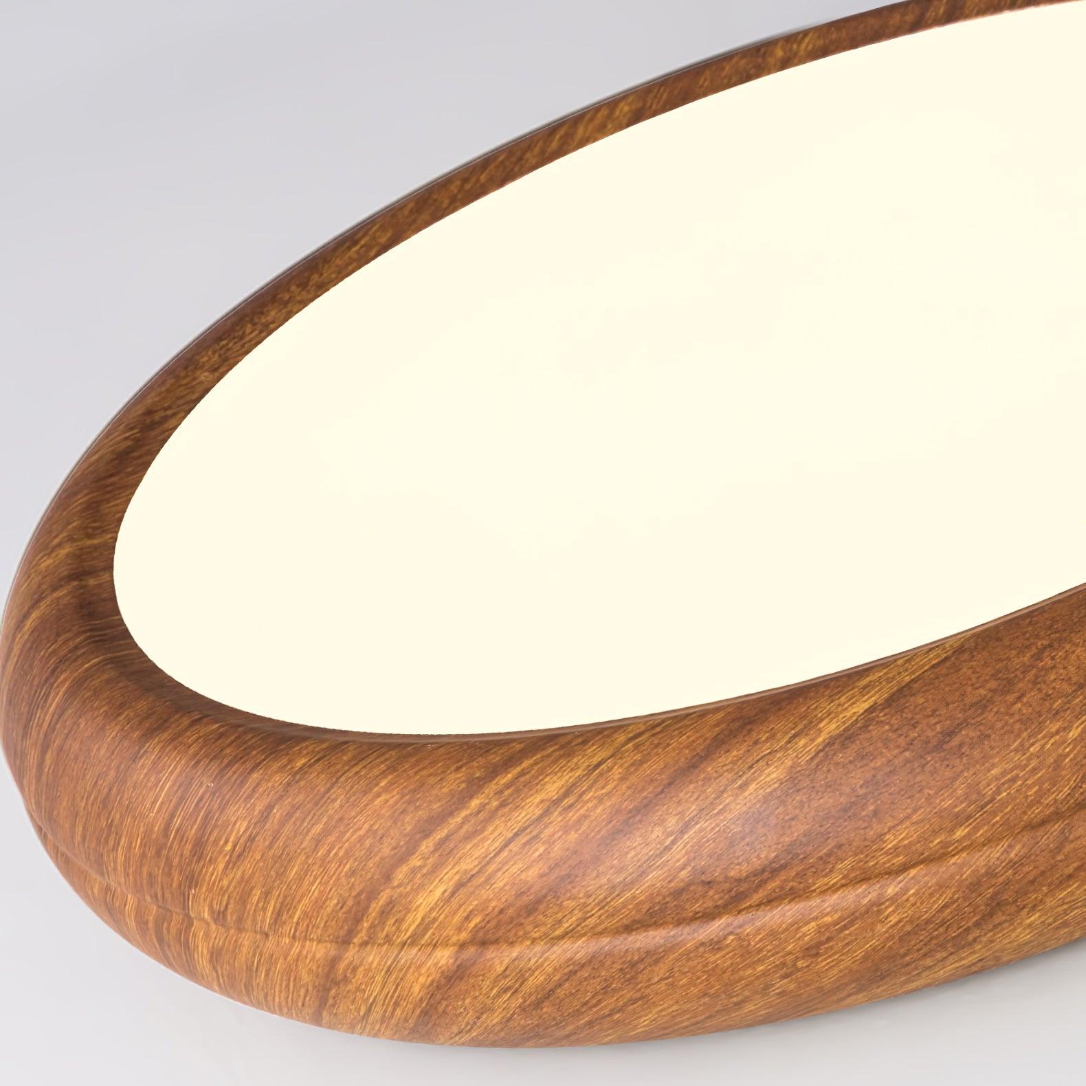 Freyza | Plafonnier encastré en bois à grain apparent – Chambre, couloir, cuisine