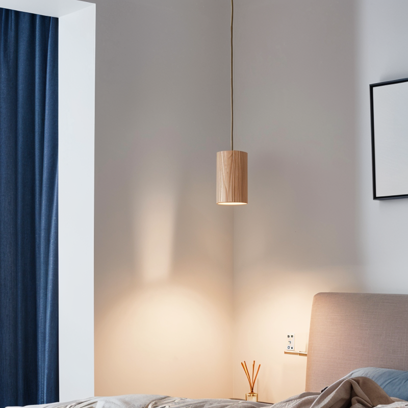 Wooden Hanging Lamp | Adjustable Kitchen Pendant Light with Modern Design | Cozy Illumination for Stylish Interiors 6