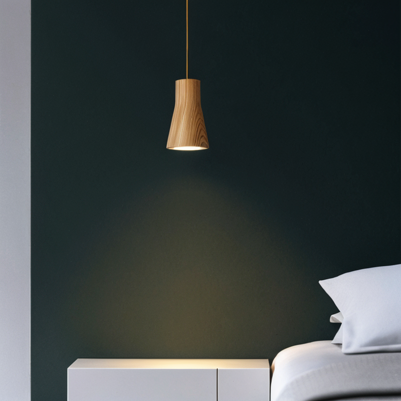 Wooden Hanging Lamp | Adjustable Kitchen Pendant Light with Modern Design | Cozy Illumination for Stylish Interiors 8