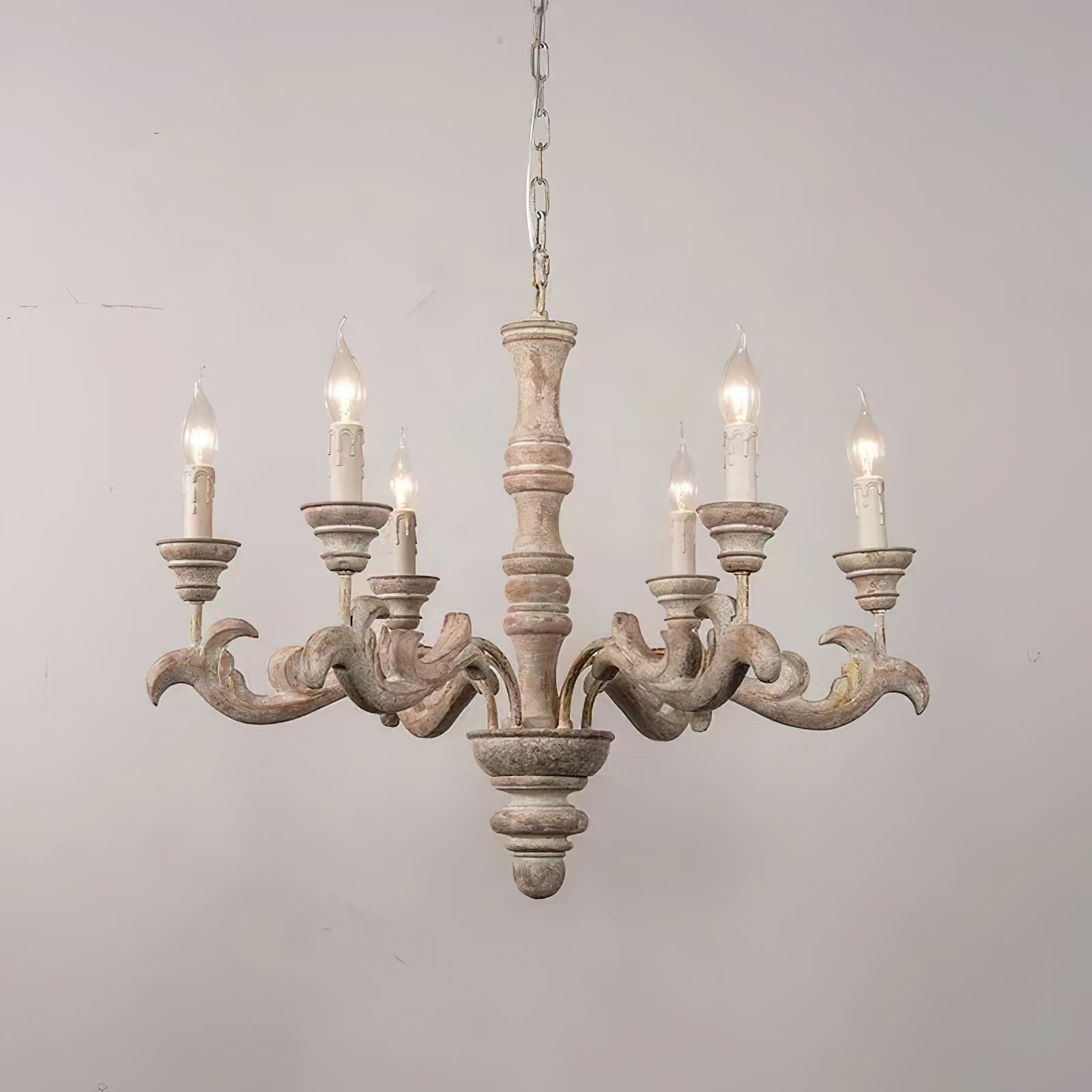 Freyza | Lustre en bois romain de luxe Vovynan – Salle à manger, salon