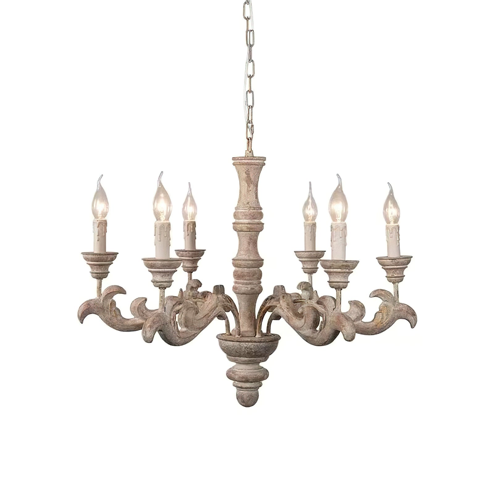 Freyza | Lustre en bois romain de luxe Vovynan – Salle à manger, salon