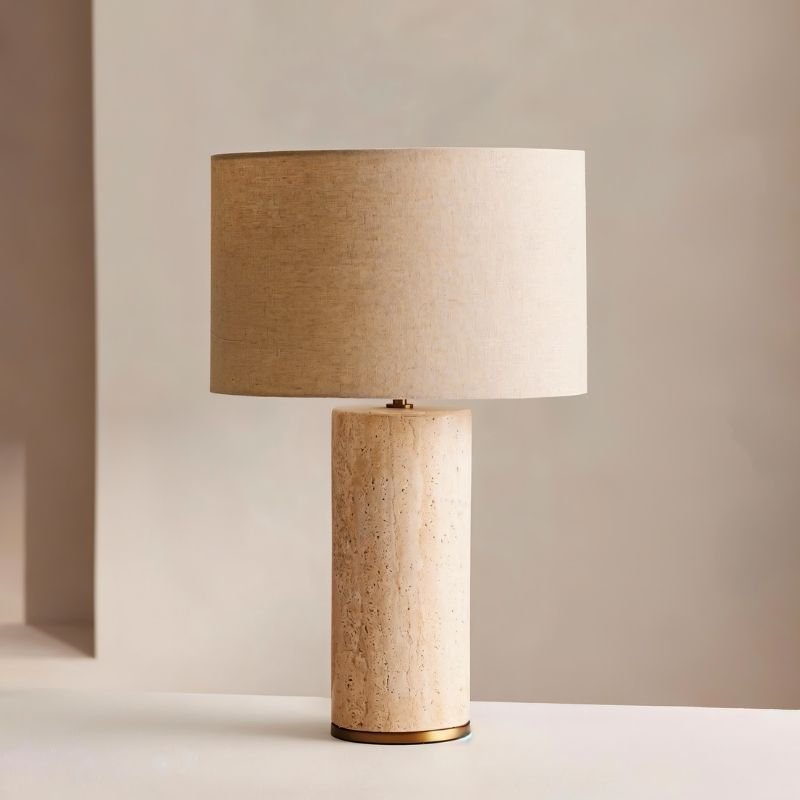 XyvoraStone | Modern Elegant Marble Table Lamp for Bedroom or Desk 5