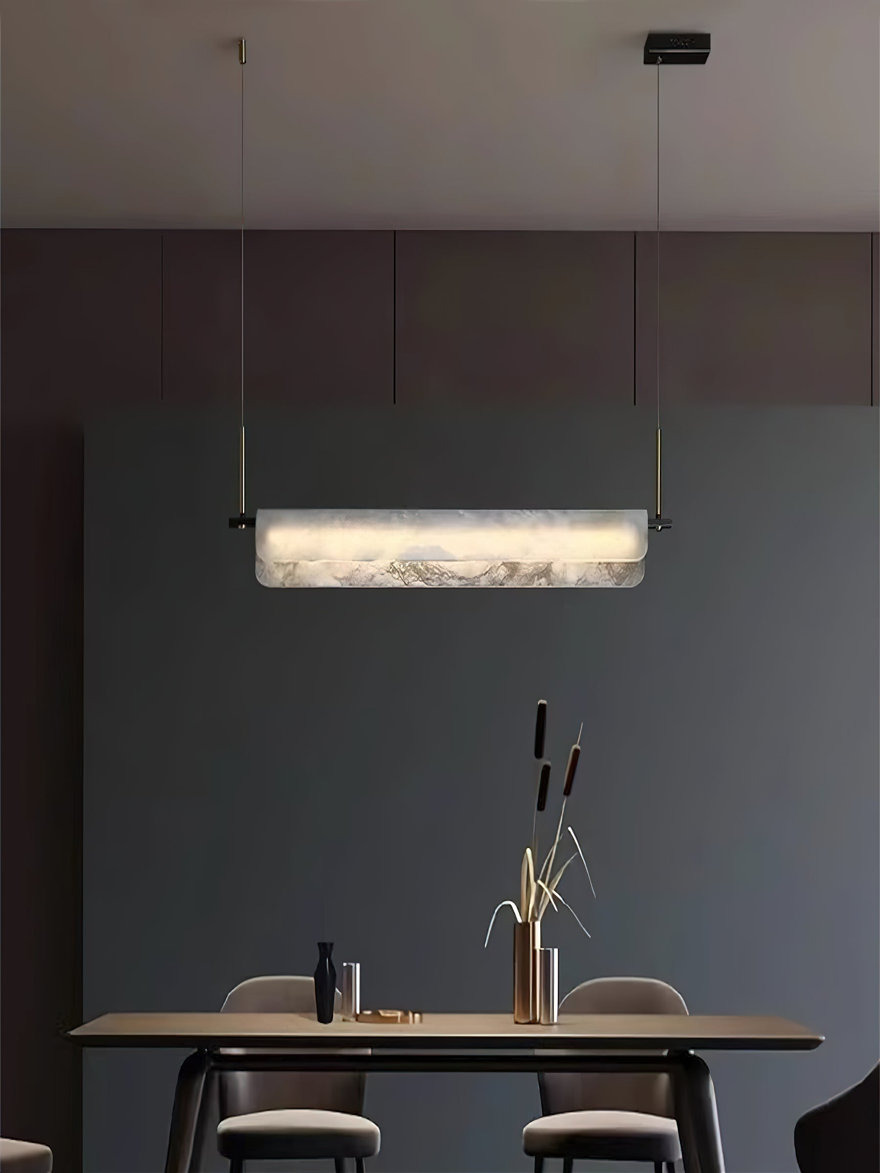 Freyza | Eshaisra Alabaster Pendant Pendant Light – Kitchen Dining Room