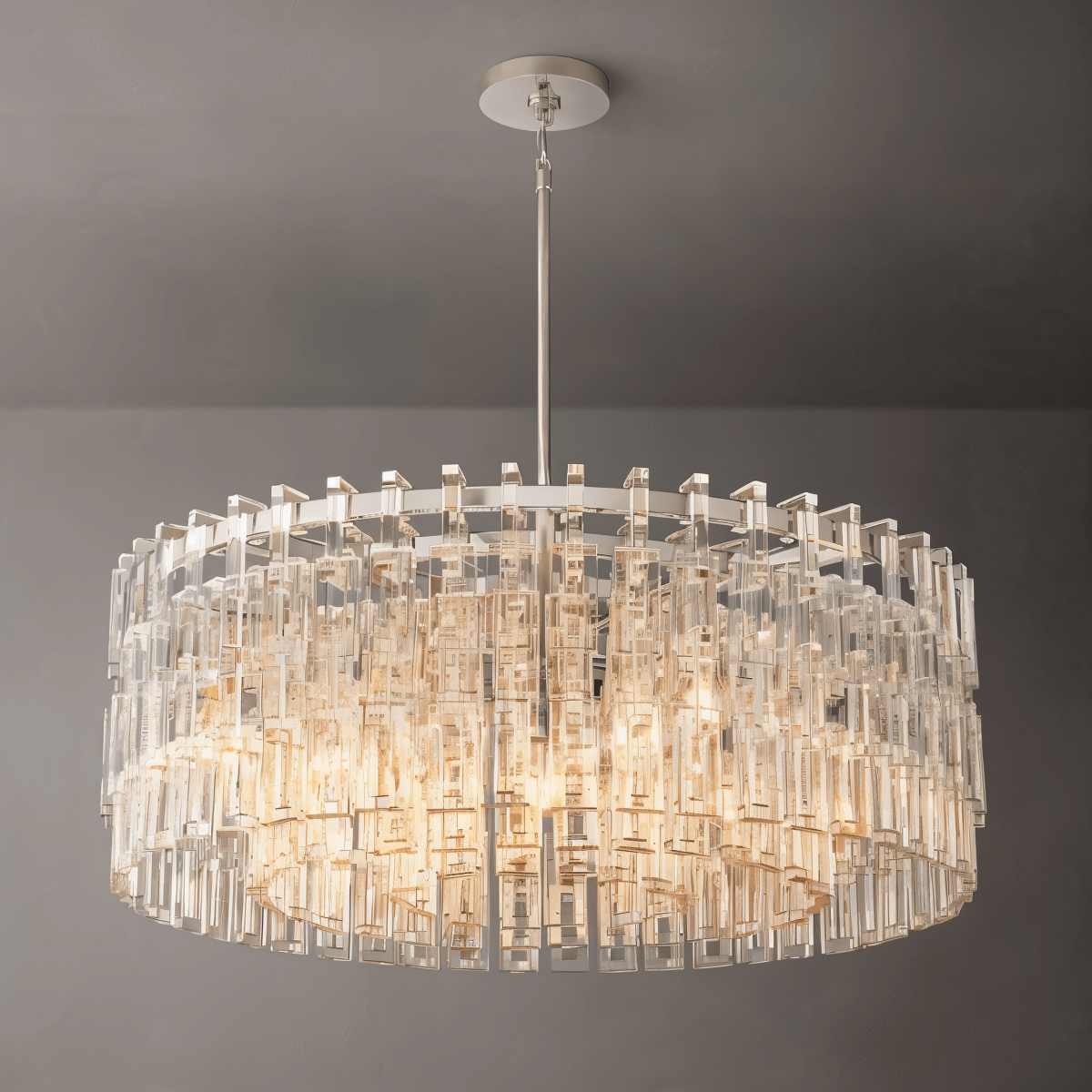 Freyza - Yukar | Elegant Modern Crystal Chandelier for Dining Room Illumination