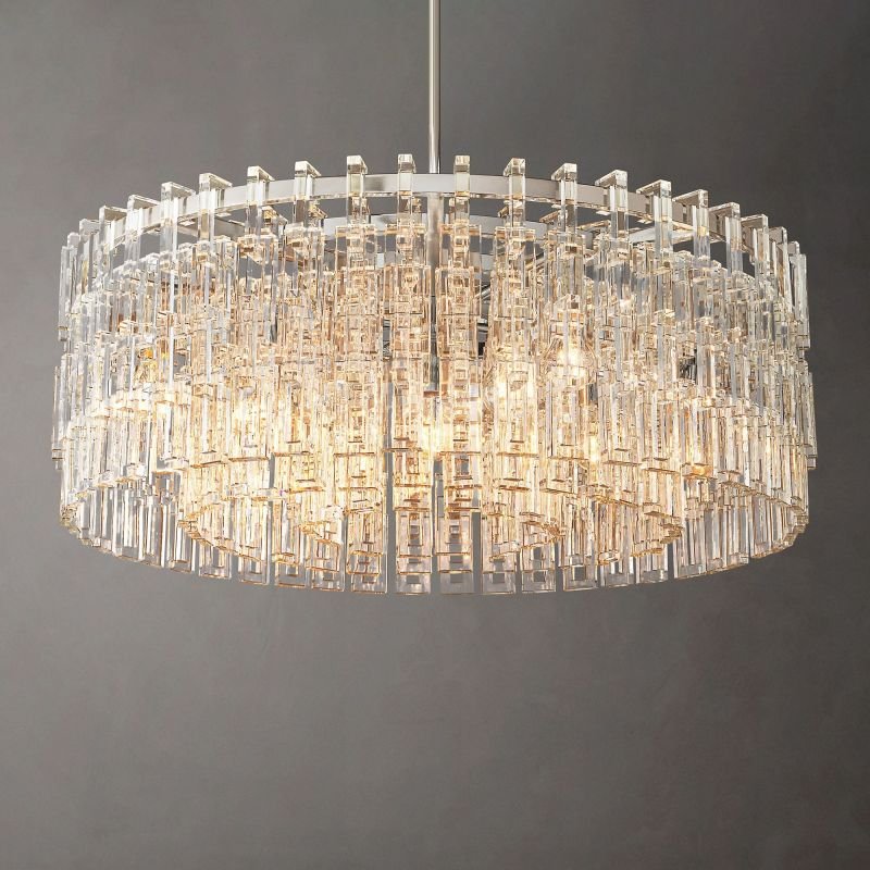 Freyza - Yukar | Elegant Modern Crystal Chandelier for Dining Room Illumination