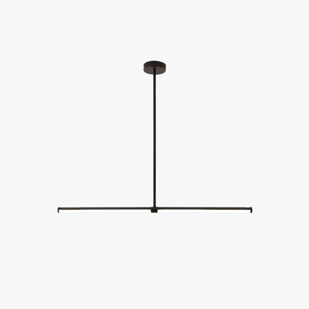 Freyza | Suspension Arisha minimaliste noire – Luminaire moderne pour cuisine et salle à manger