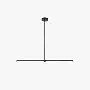 Freyza | Suspension Arisha minimaliste noire – Luminaire moderne pour cuisine et salle à manger
