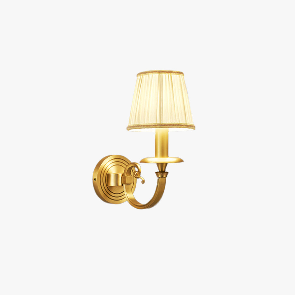 Freyza | Silva Decorative Indoor Fabric Indoor Wall Light – Bedroom Living Room