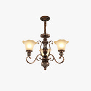 Freyza | Arisha Retro Flower Glass Pendant Light – Retro Kitchen Dining Room
