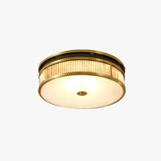 Freyza | Silva Retro Flush Flush Mount Ceiling Light – Retro Bedroom Hallway Kitchen