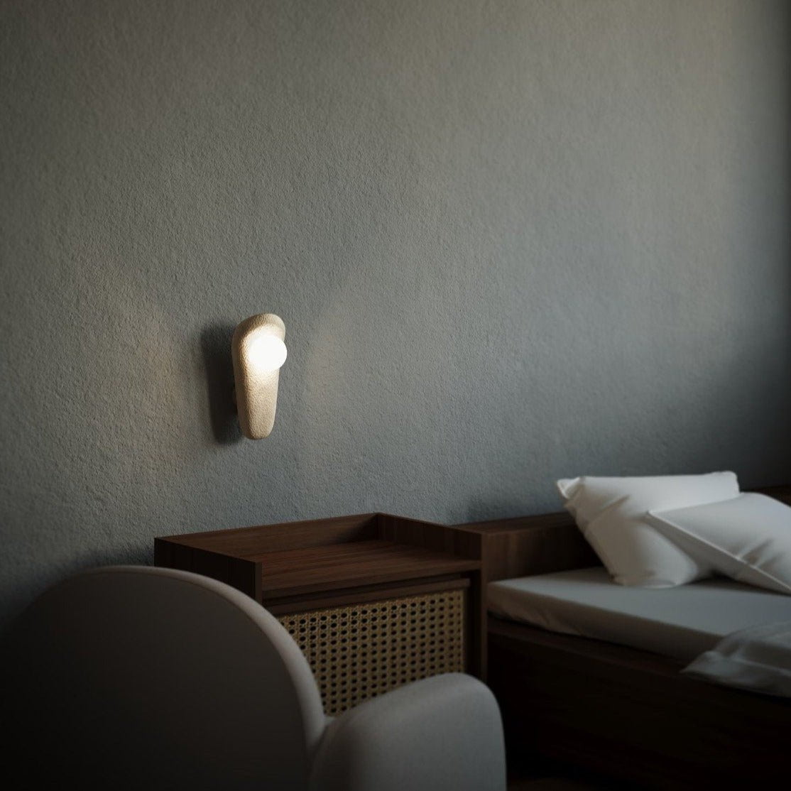 Freyza | Cashae Resin Glass Glass Resin Wall Light – Bedroom Hallway