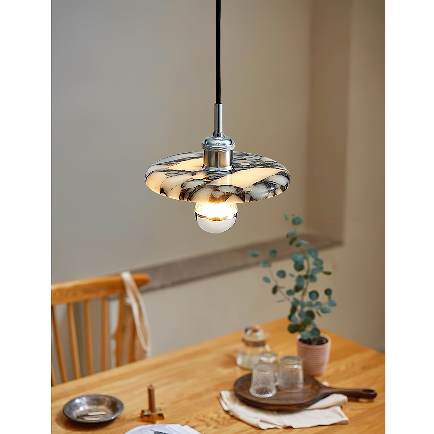 Freyza | Ovelion Nordic Art Marble Pendant Light – Nordic Kitchen Dining Room