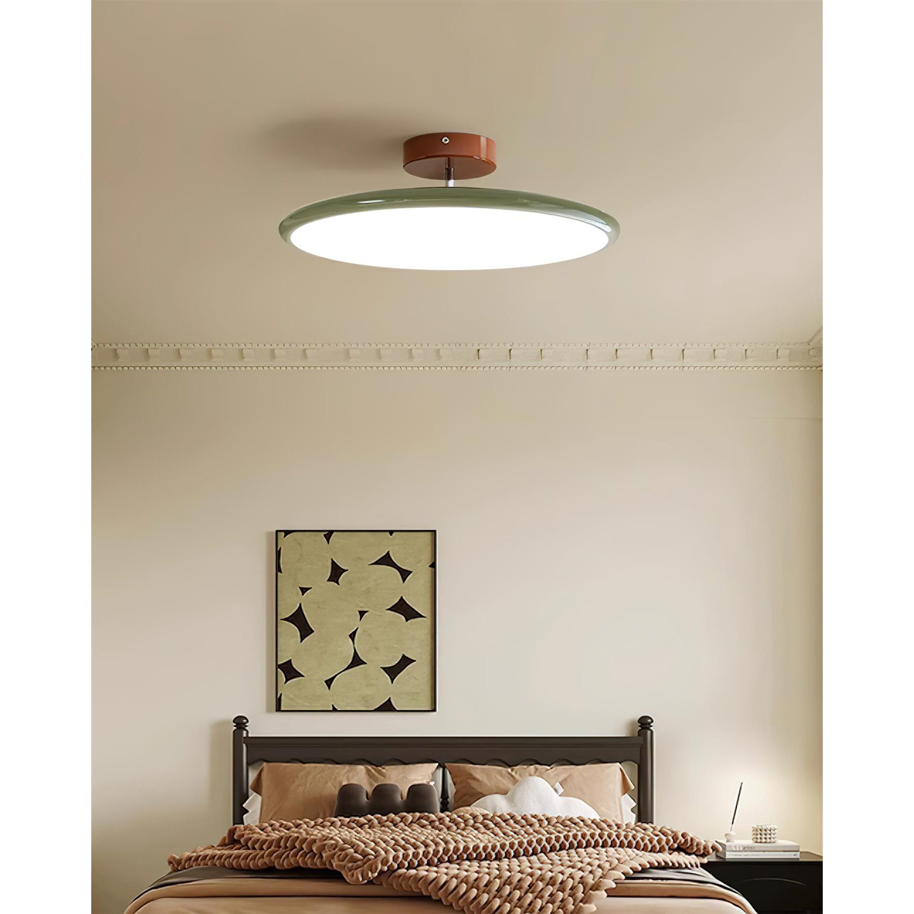 Freyza | Azorila Green Ceiling Ceiling Light – Bedroom Living Room