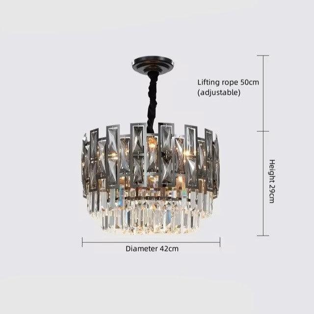Freyza - Zenith | Elegant Modern Crystal Metal Chandelier Collection