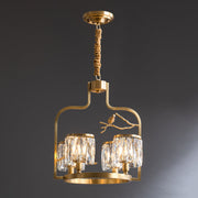 Freyza - Crystal Chandelier Light with Elegant Design | Stunning Illumination for Dining Rooms