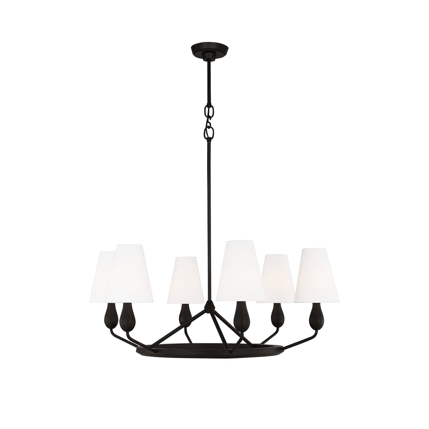 Freyza | Avlaeir Vintage Industrial Brass Fabric Chandelier – Industrial Dining Room Living Room