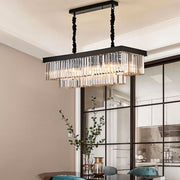 Freyza - ZivaCrystal | Elegant Black Crystal Chandelier Light Fixture