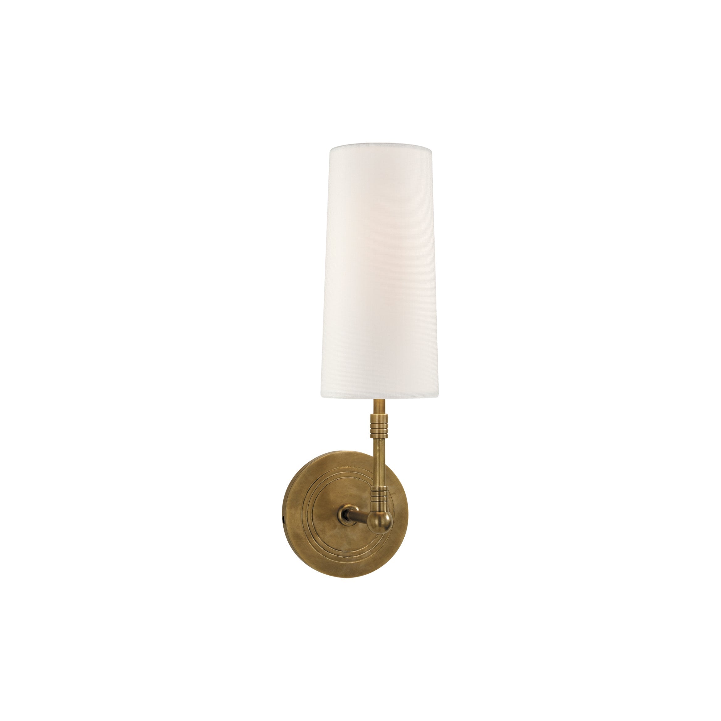 Freyza | Ernorora Vintage Industrial Brass Fabric Wall Light – Industrial Bedroom Hallway