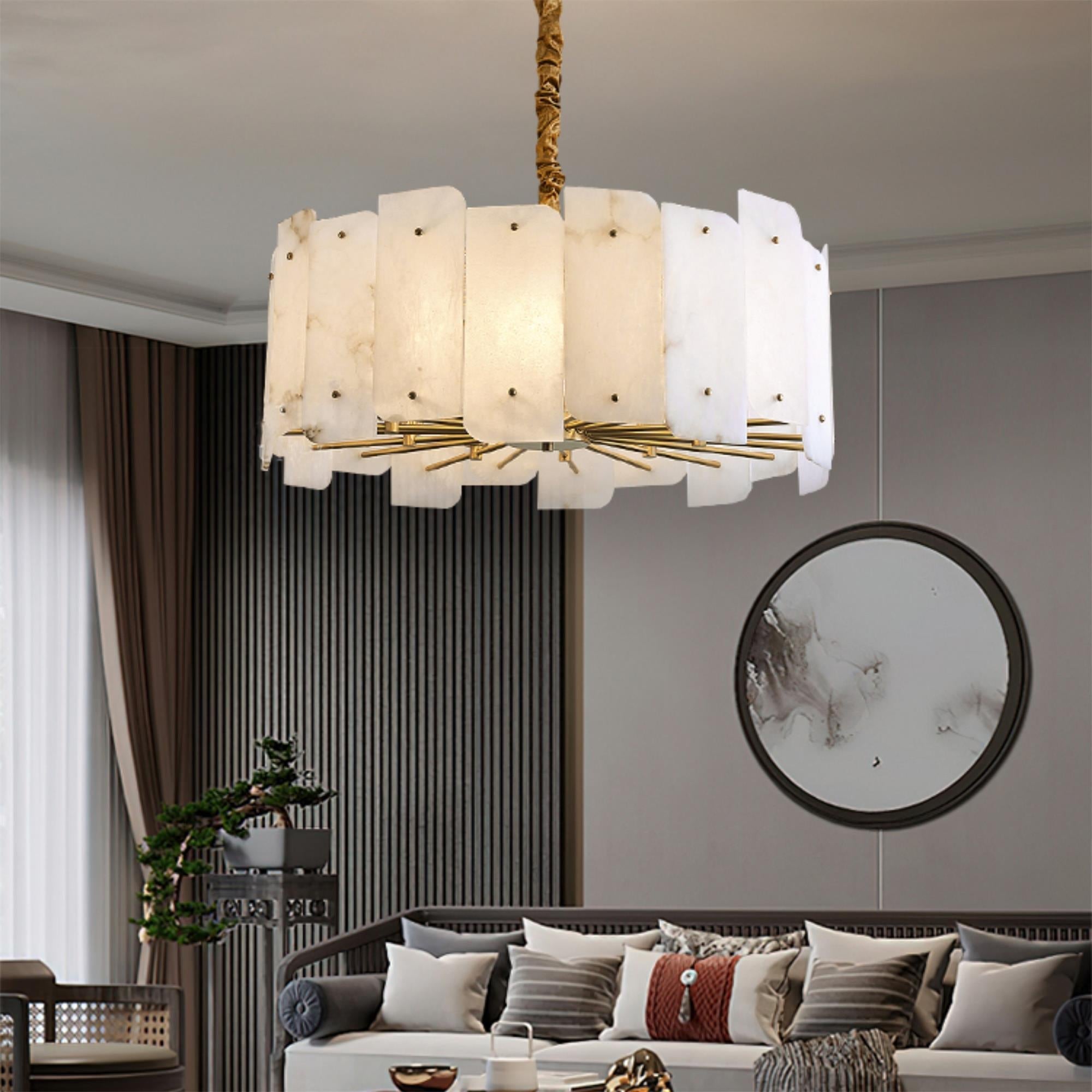 Freyza | Zoe luxuriöser, mehrstufiger Kronleuchter – Esszimmer Wohnzimmer